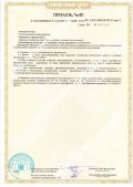 Приложение к сертификату на взрывозащищенные клапаны, ч.2